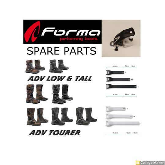 FORMA Adventure boot SPARE parts